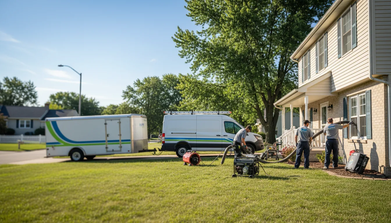 Flooded Basement Restoration And Cleanup With Repair in Ferguson, KY near me